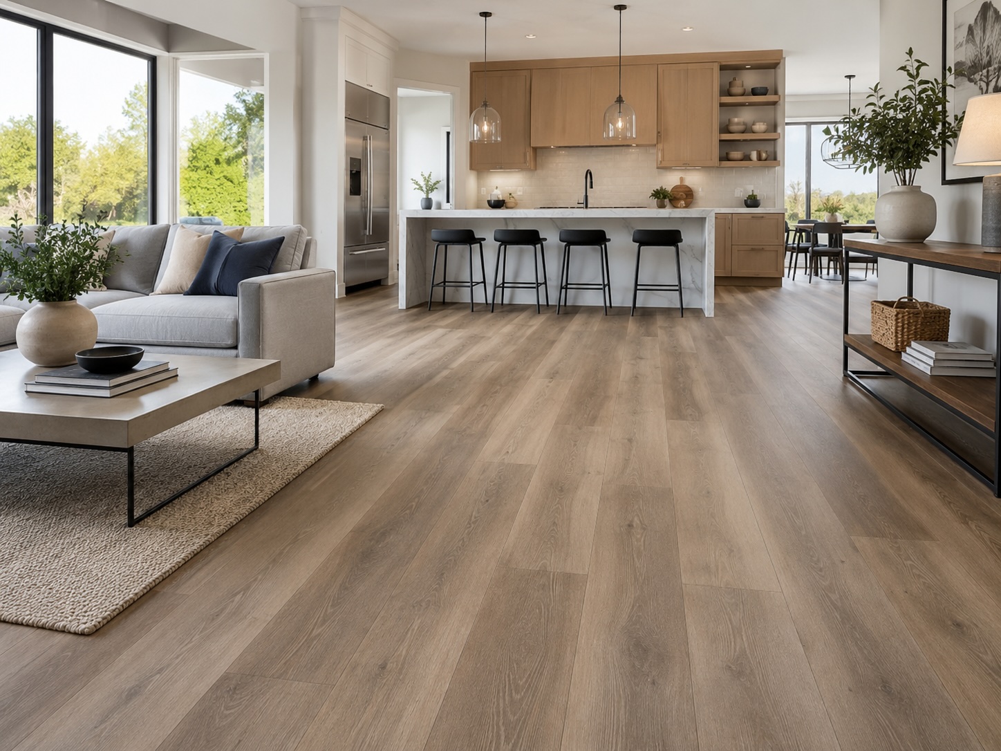 Luxury vinyl (LVP / LVT) photo